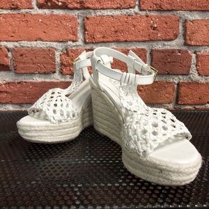 NEW Ralph Lauren Hailey Wedge Sandals